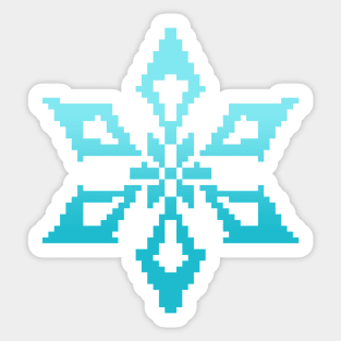 Cyro Elements Genshin Impact Pixel Art Sticker